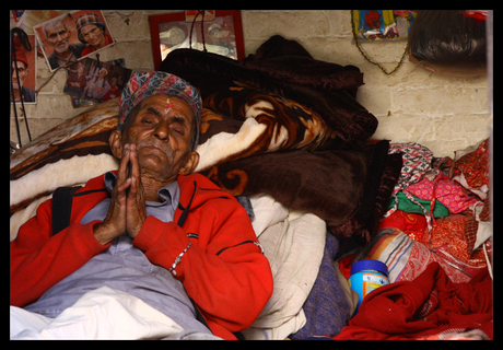 Nepalese bejaarde