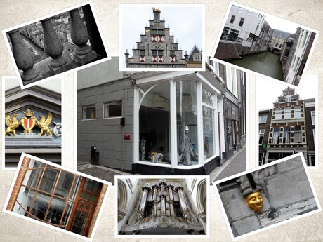 collage Dordrecht oude stad nr2 23 okt 2018
