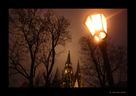 Avond in Praag