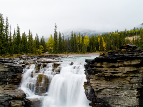Athabasca Falls - British Columbia Canada