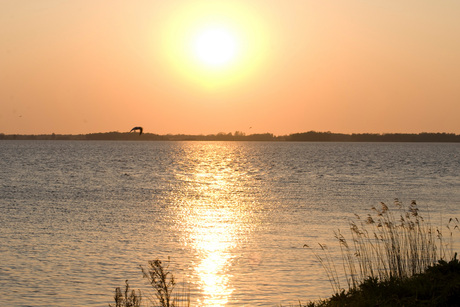 Zonsondergang in Giethoorn