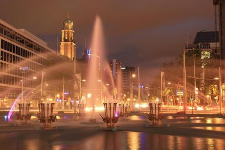 hofplein vijver richting coolsingel