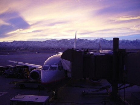 Salt Lake City Airport Sunrise