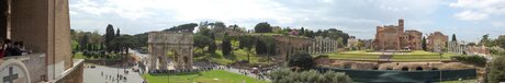 Uitzicht vanuit het Coloseum