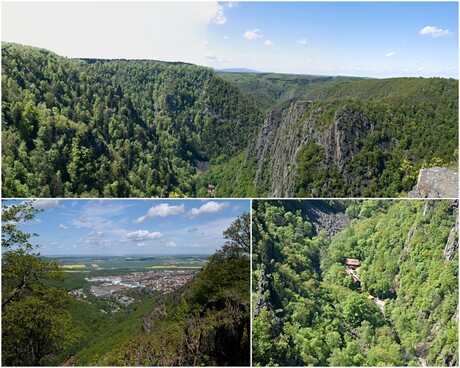 Uitzicht vanaf de top.