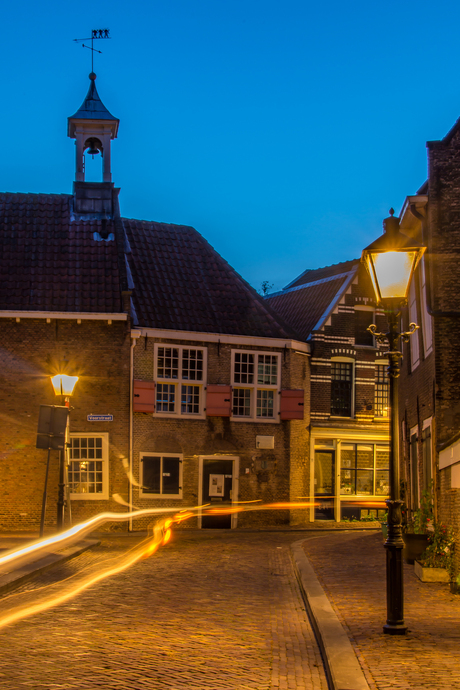 lichtspoor in delfshaven