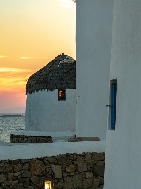 zonsondergang mykonos