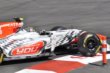 Liuzzi in Sainte Devote, Monaco