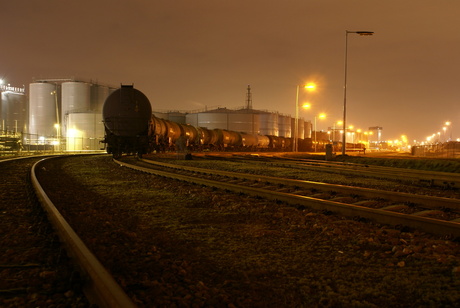 Europoort by night