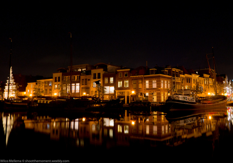 Nachtelijk Leiden