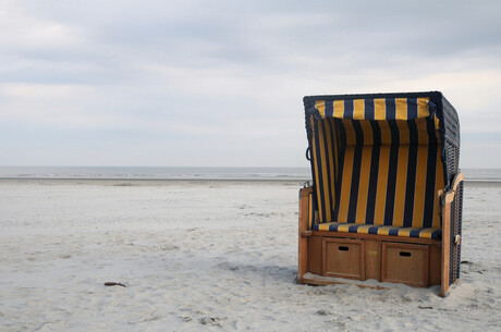 Op het strand van Ameland