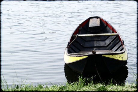 Boot in het water