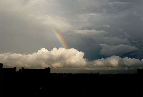 Rainbow and Clouds