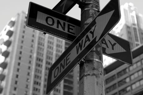 One way