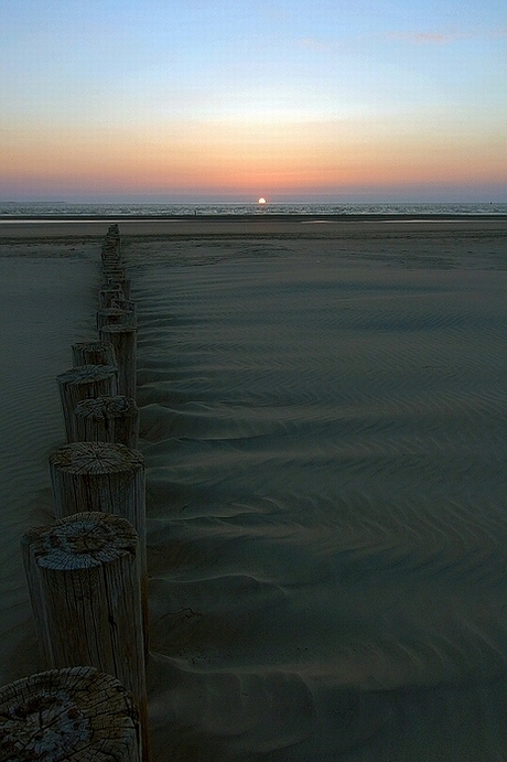 Zonsondergang op Ameland