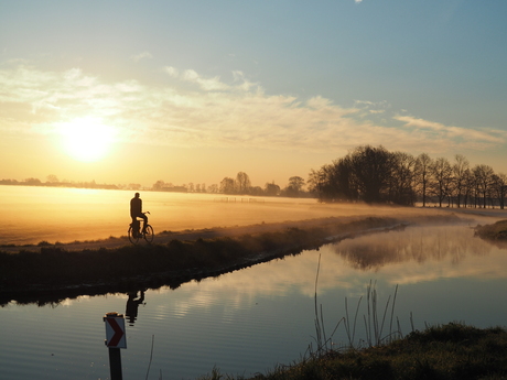 Hoe sterk is de eenzame fietser