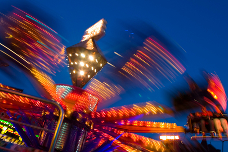 Op de kermis