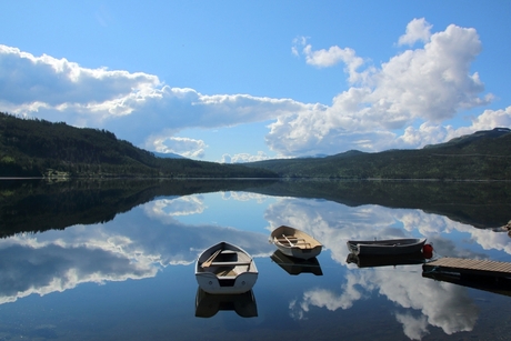 Ochtend in Jotunheimen (Noorwegen)