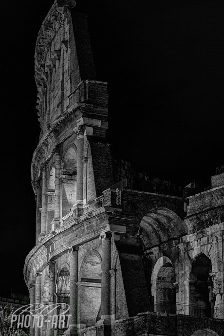 Colloseum by night