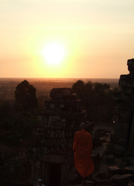 Sunset at Ankor