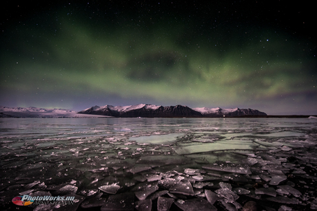 Noorderlicht, Jökulsarlon-glacier