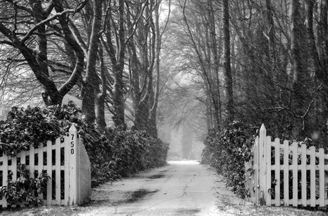 Hengelo in de sneeuw