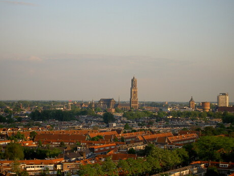 skyline Utrecht vanaf Tuindorp