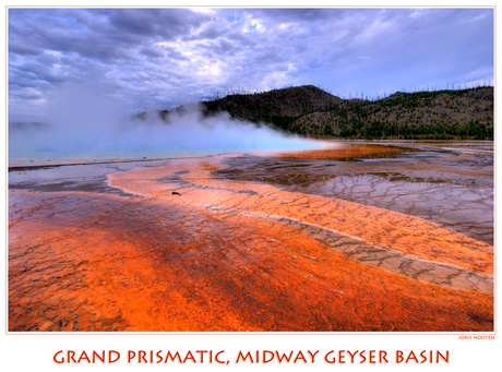 Midway Geyser basin, grand prismatic