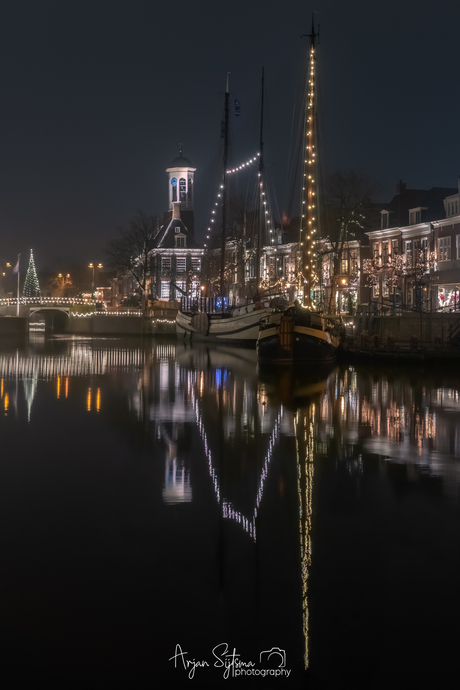 Admiraliteitstad Dokkum in kerstsfeer...