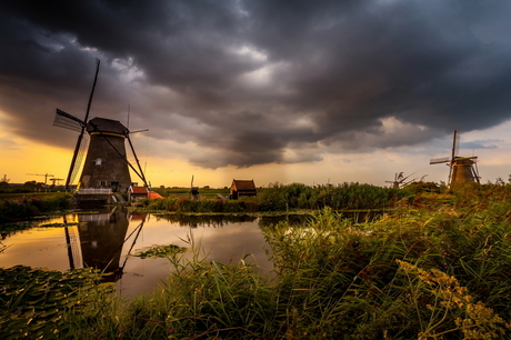 Sunset Kinderdijk 03