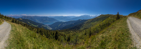 Panorama op een berg 2