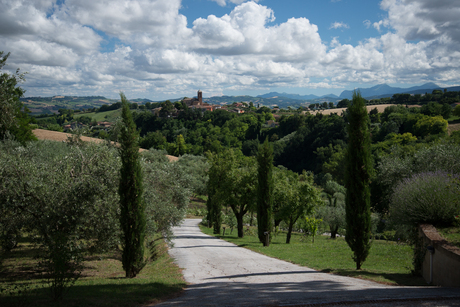 Uitzicht op Serungarina
