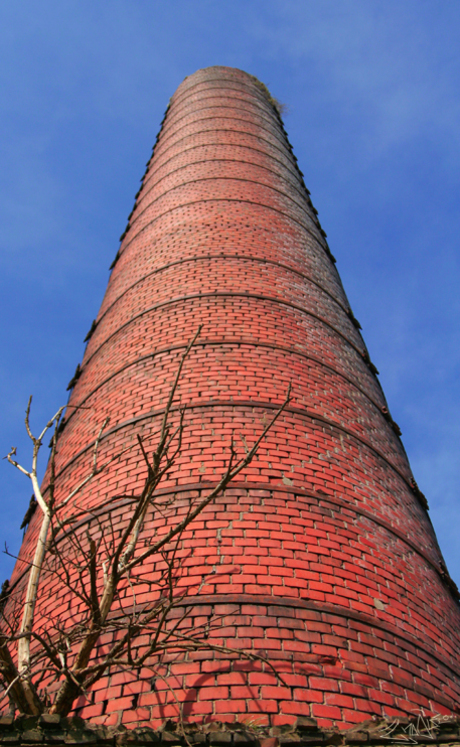 Rode toren in de Blauwe kamer