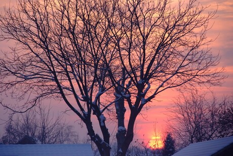 zonsondergang