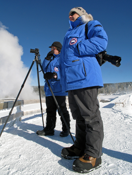 Winterfotografie in Yellowstone