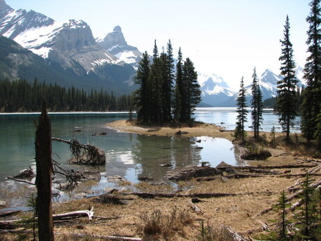 Meligne Lake, Rocky Mountains