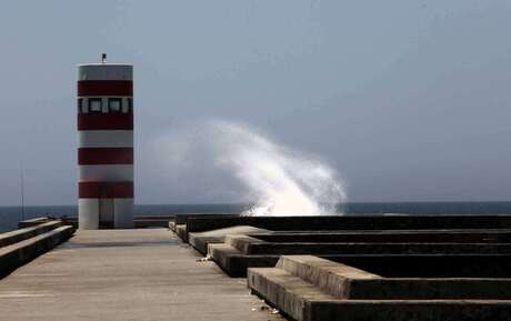 De zee, altijd in beweging