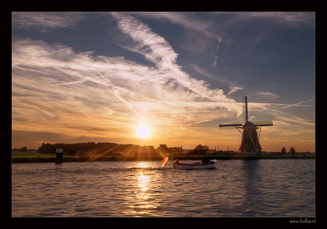 Zomerse avond in Zuid Holland