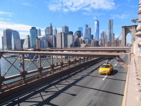 Brooklyn bridge + skyline