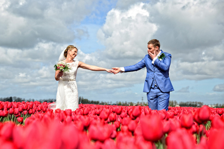 Tulips wedding