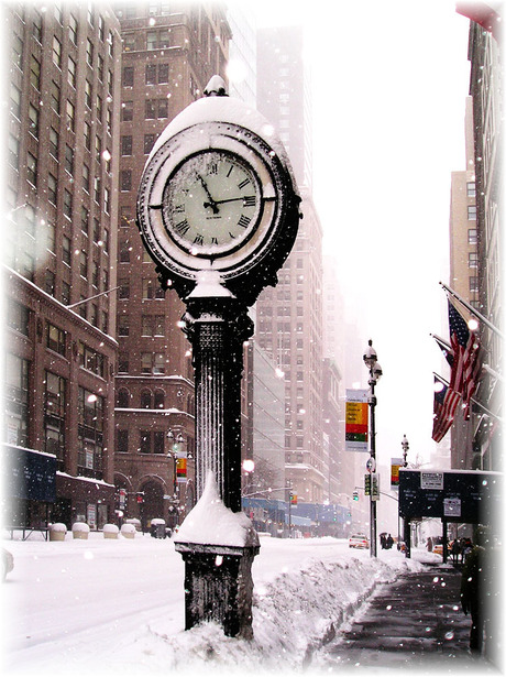 Sneeuw in New York