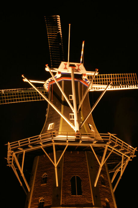 mill by night