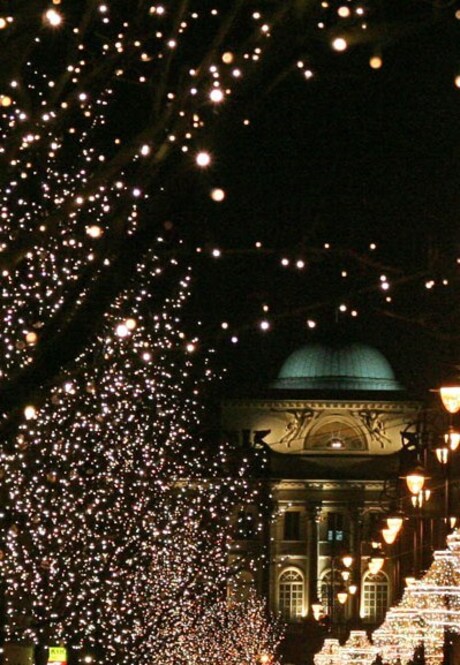 kerstlichtjes in Warschau 2