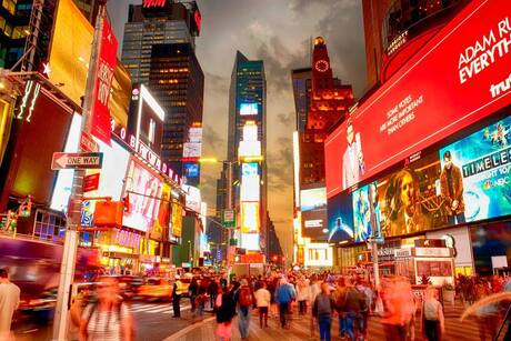 Time Square by night