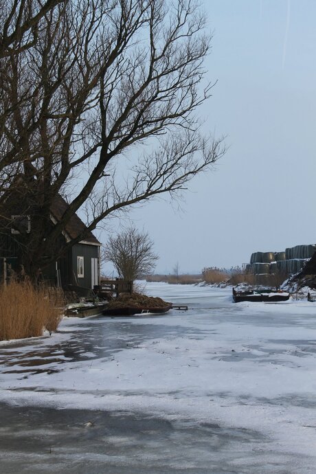 winter in noord holland