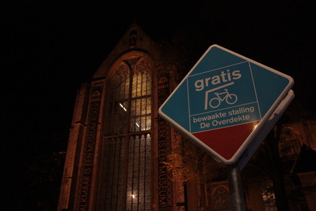 Kerk of fietsenstalling