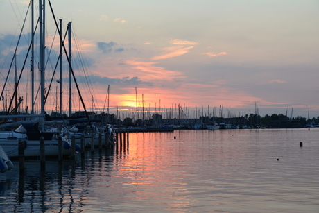 Zonsondergang Jachthaven