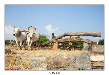 At the well