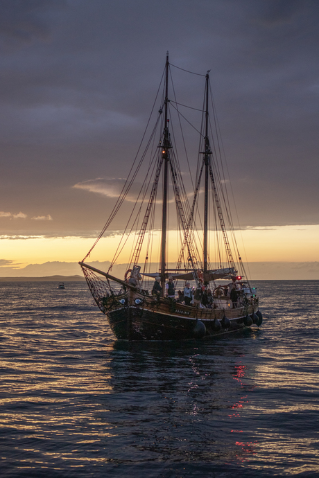 Zadar, de avond valt