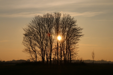 zonsondergang
